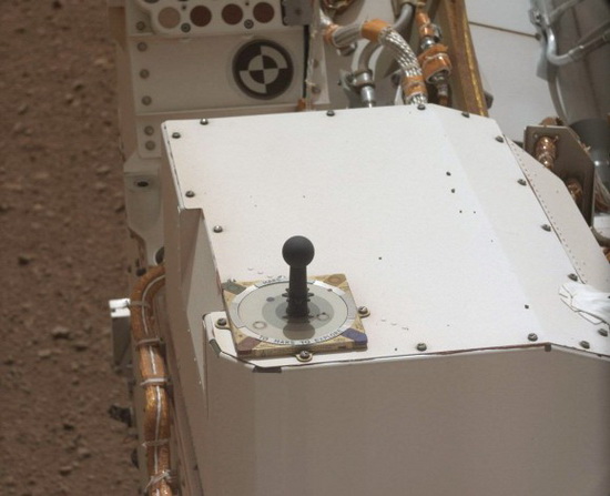 Солнечные часы на борту Curiosity
