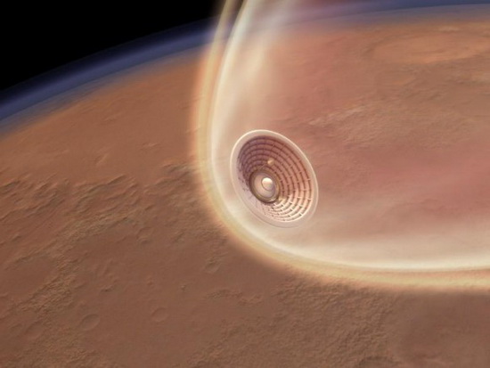 Технологии посадки на Марс