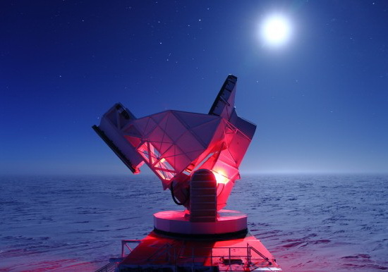 Полярный телескоп SPT раскрывает тайны нейтрино