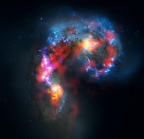 Массив телескопов ALMA - Галактики Антенны