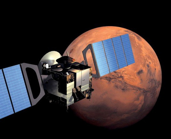 Атмосфера Марса перенасыщена водяными парами